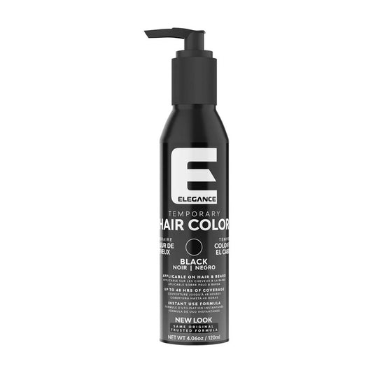 Elegance Semi-Permanent Hair Color - Black - 120ml